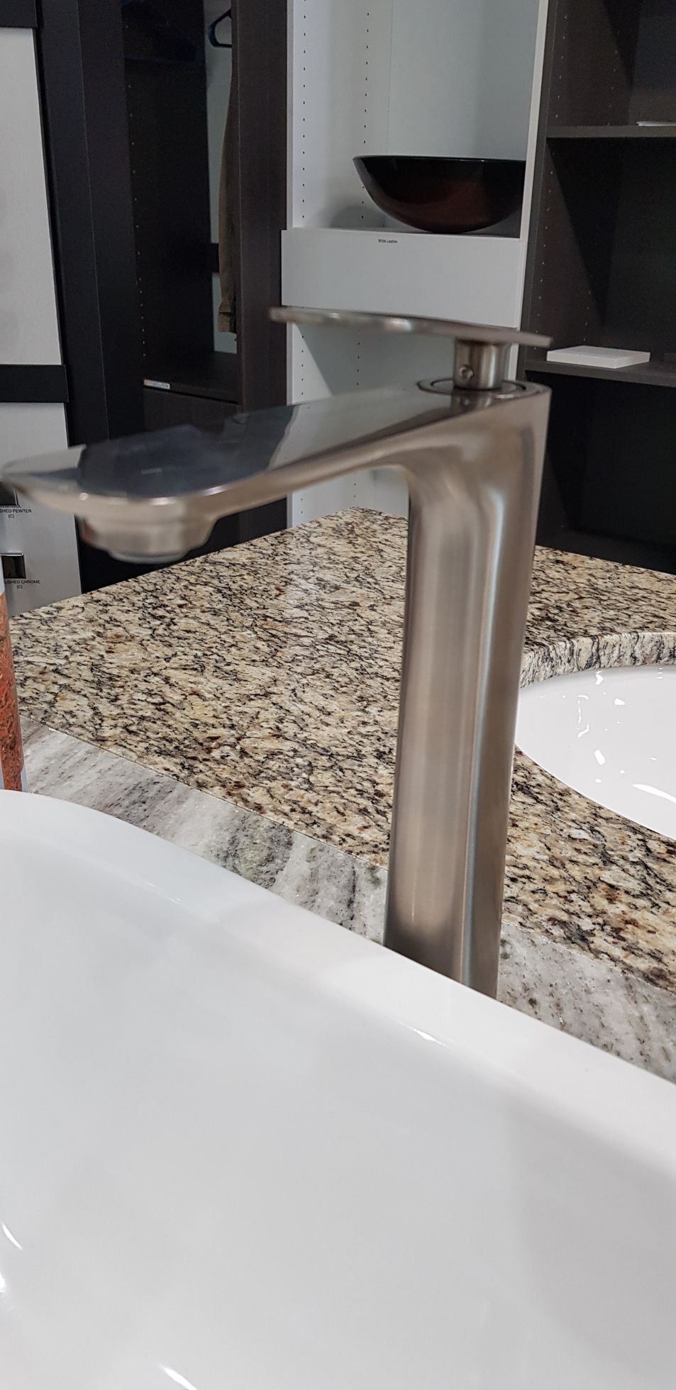 Single Handle Lavatory Drop Faucet - Tall