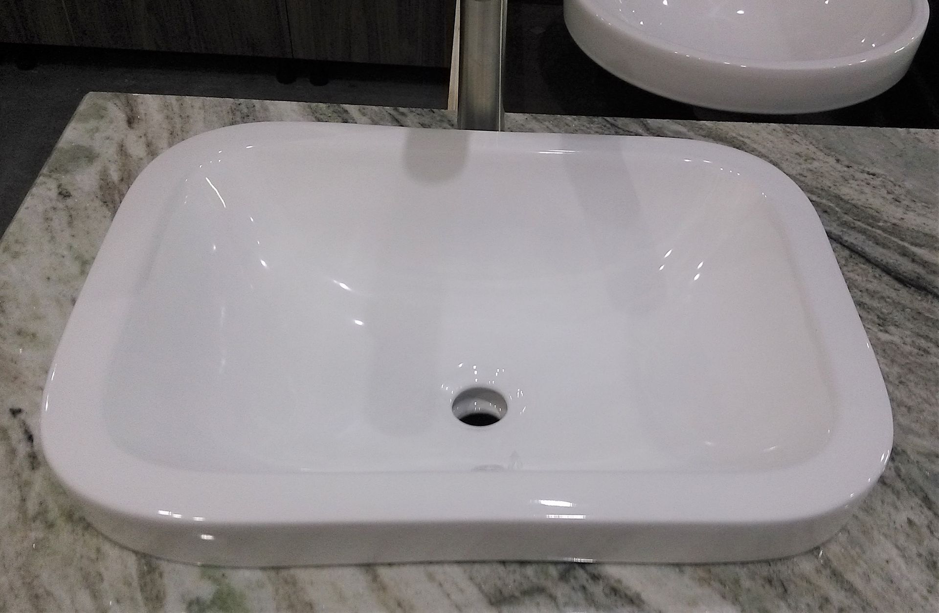 Bathroom Topmount Sink - Rectangle