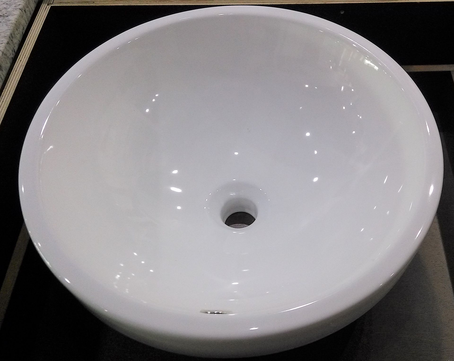 Bathroom Topmount Sink - Round