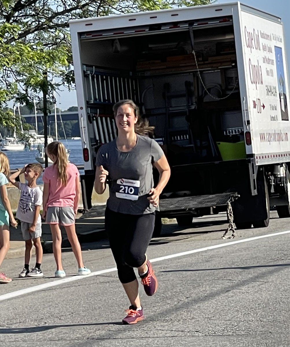 Woman running