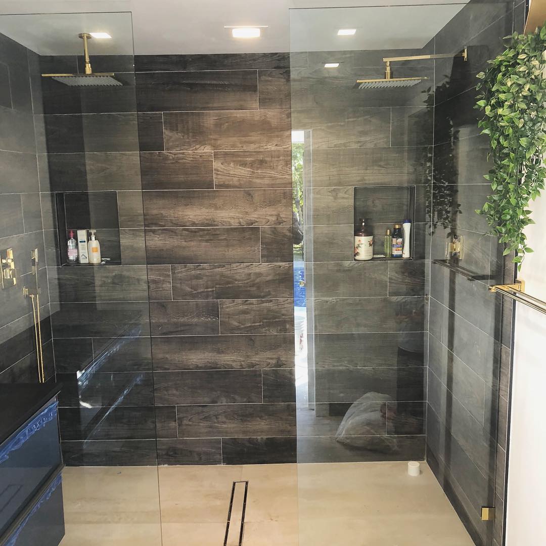 Shower glass