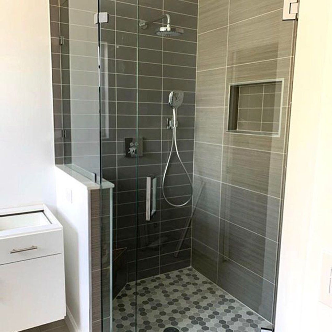 Shower glass