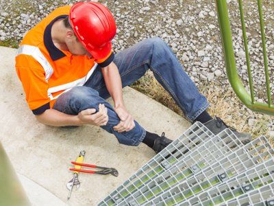 Worker injured in work