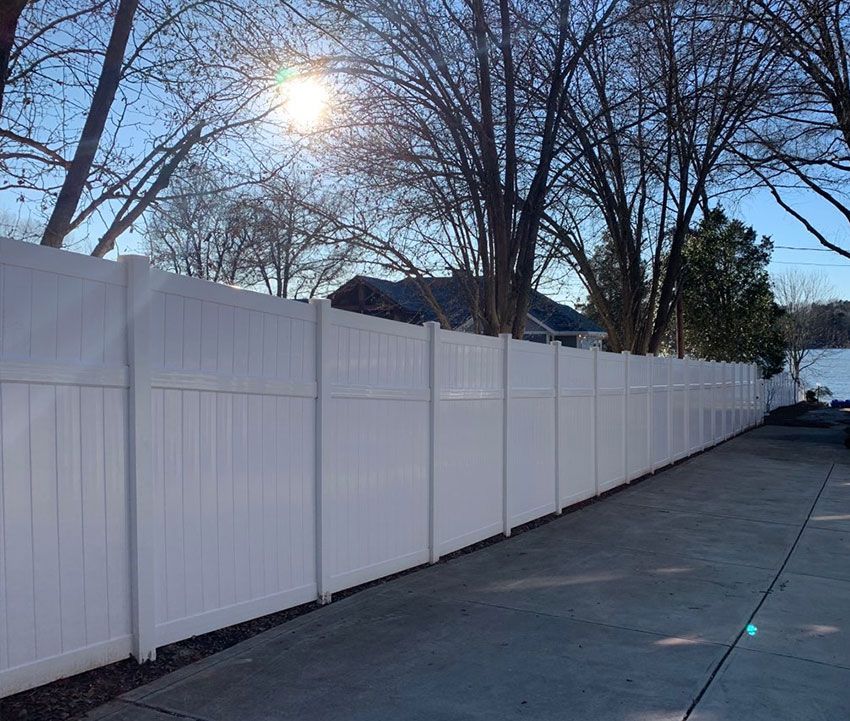 Vinyl Fence