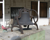 Big bell outside
