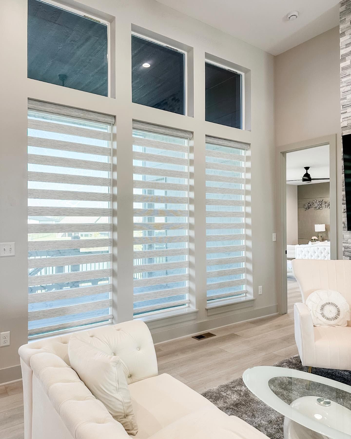 banded shades