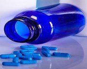 blue bottle pills