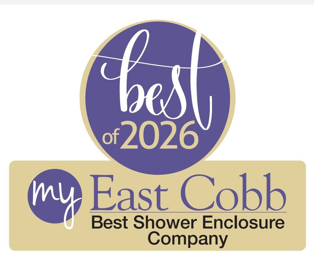 Best of 2026 My East Cobb Best Shower Enclosure Company logo in purple and gold