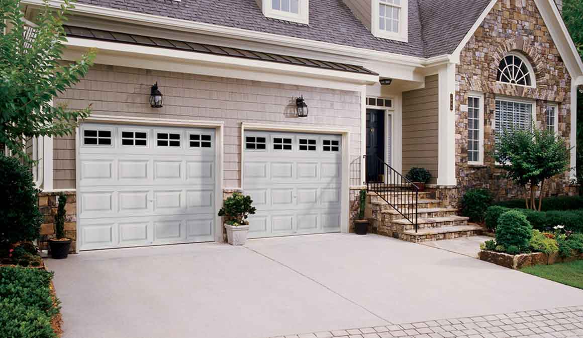 steel garage door