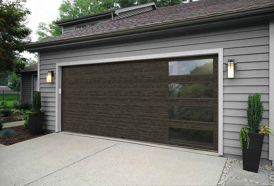 modern garage door