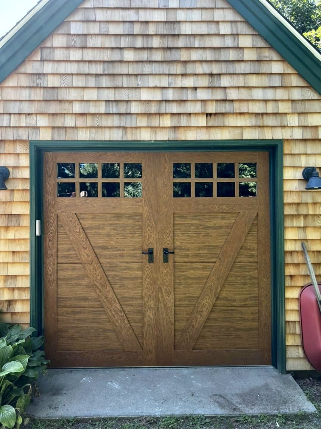 single garage door