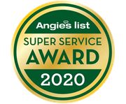 Angie’s List Super Service Award 2020 badge