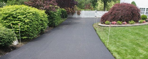 After paving and sealcoating