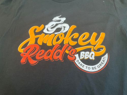 Black t-shirt with 