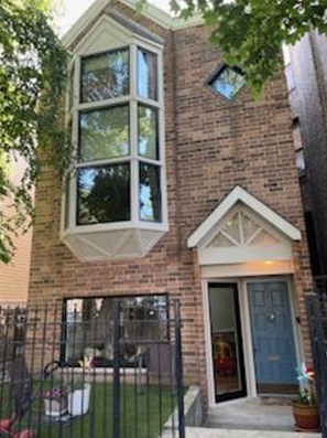 door with tall window