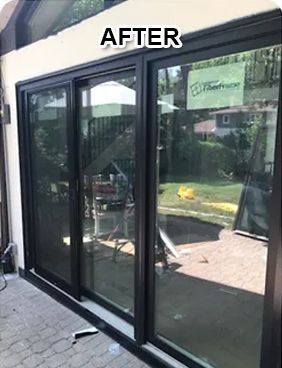 Sliding door construction after