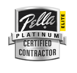 Pella Platinum Elite Certified Contractor