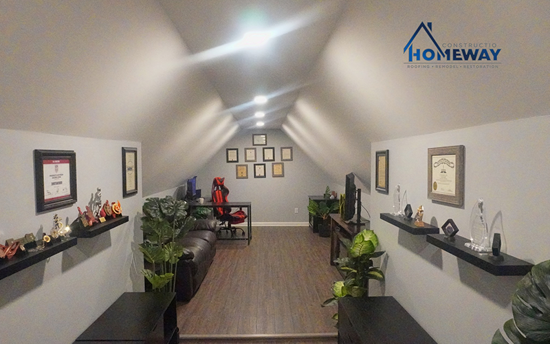 homeway construction attic