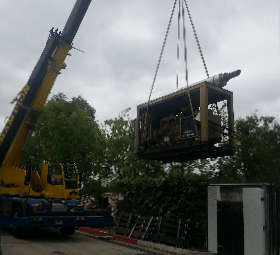 machinery moving and rigging services