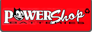 Power Shop Batteries - Logo