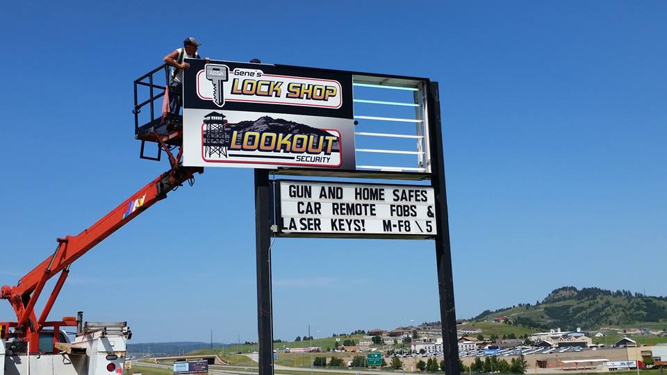 Installing the signage