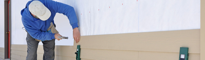 Siding installation