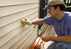 Siding installation