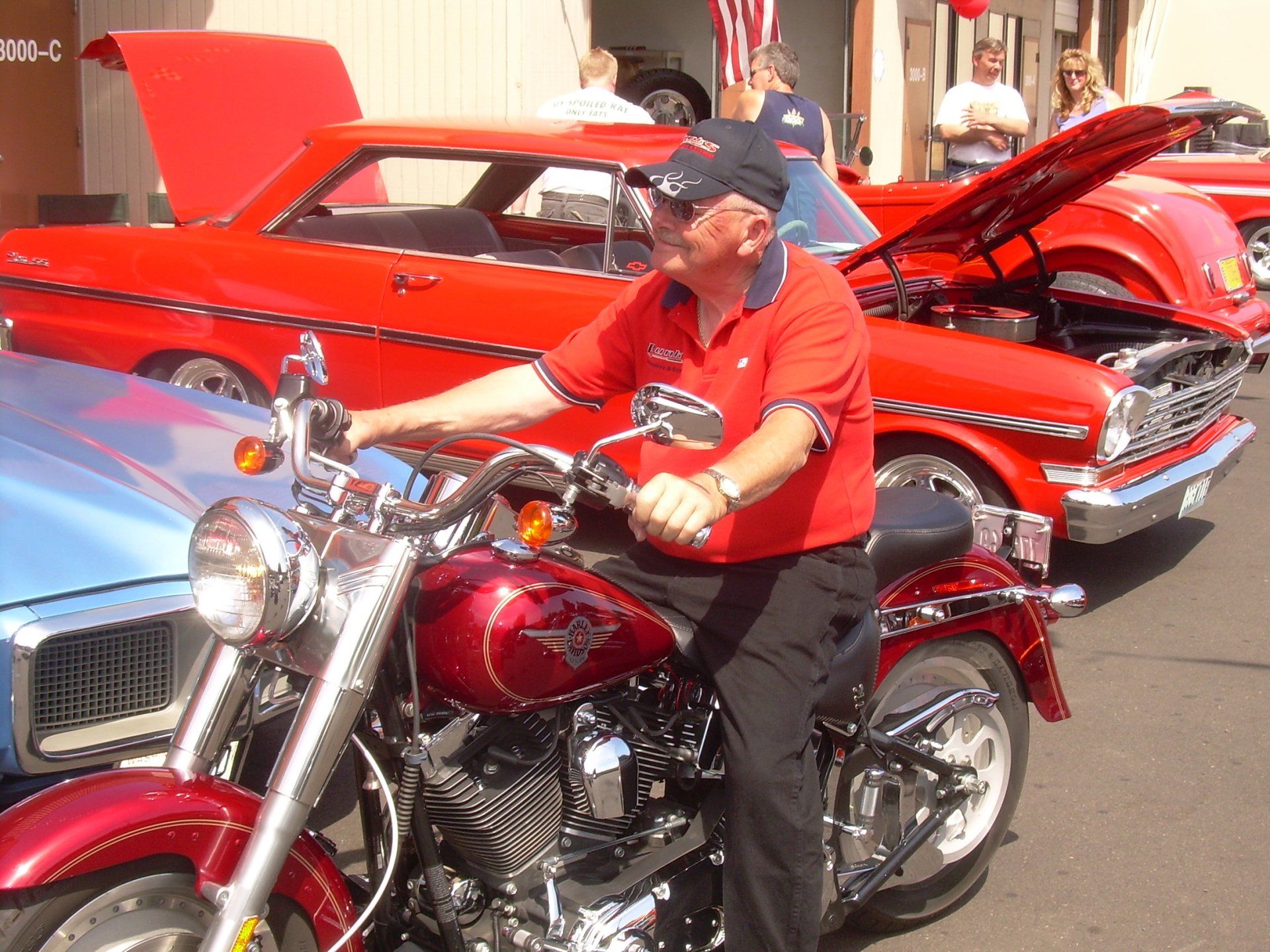 Customized motorcycle