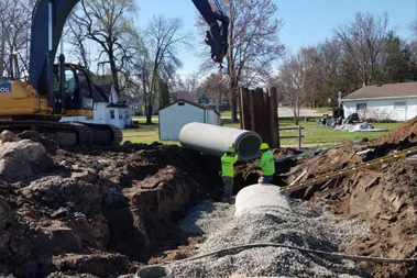 Septic installation