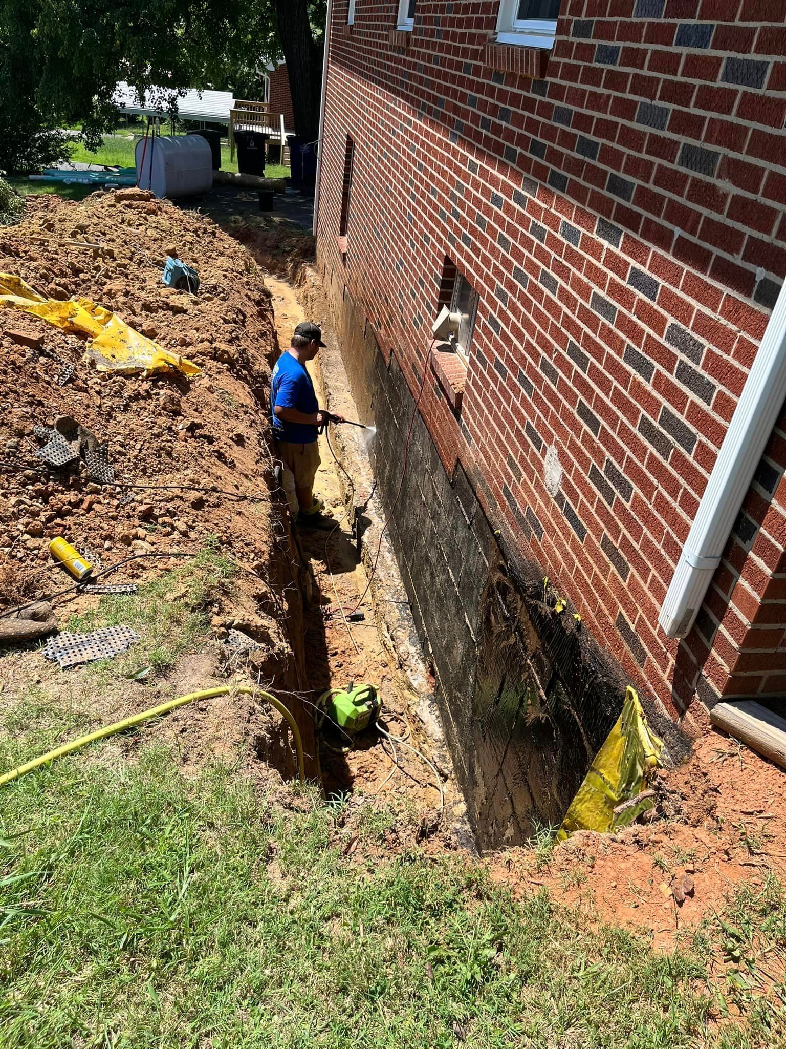 Drainage solutions and foundation repair