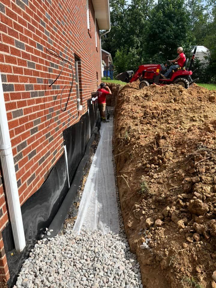 Drainage solutions and foundation repair