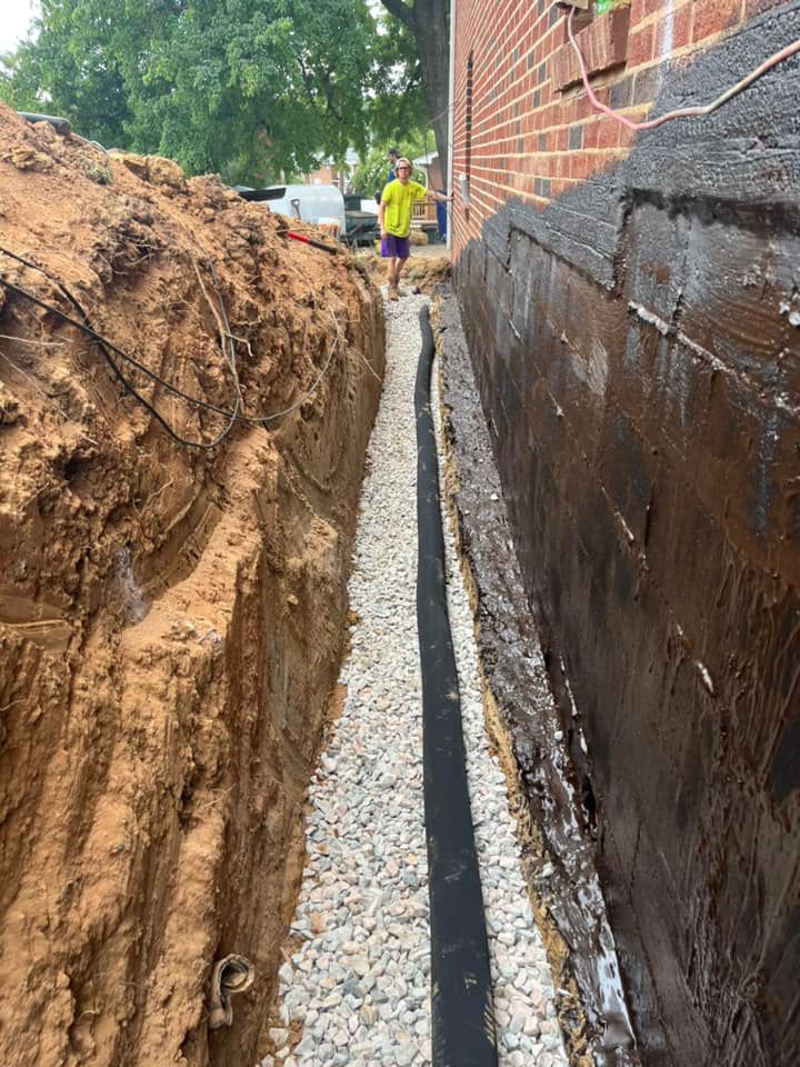 Drainage solutions and foundation repair