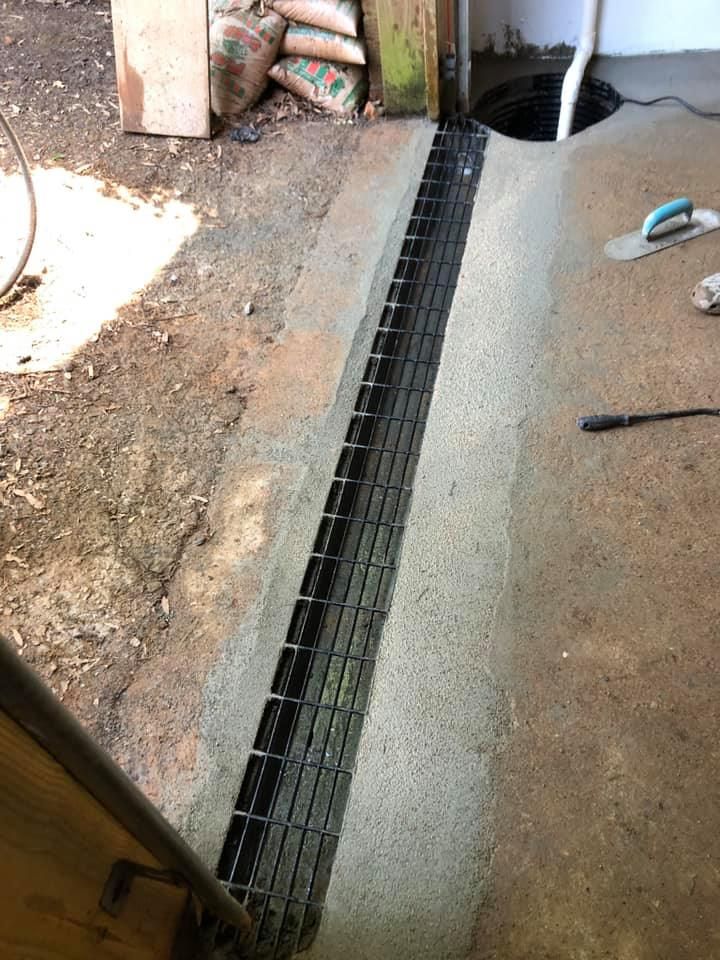 Drainage solutions and foundation repair