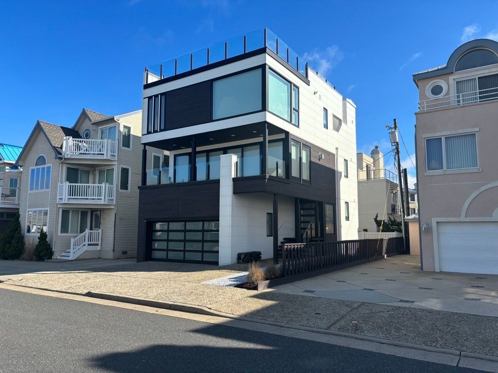 A large modern house