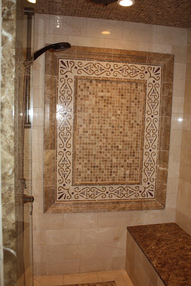 Shower tile design