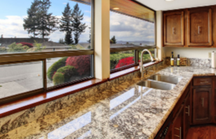 Granite stone sink