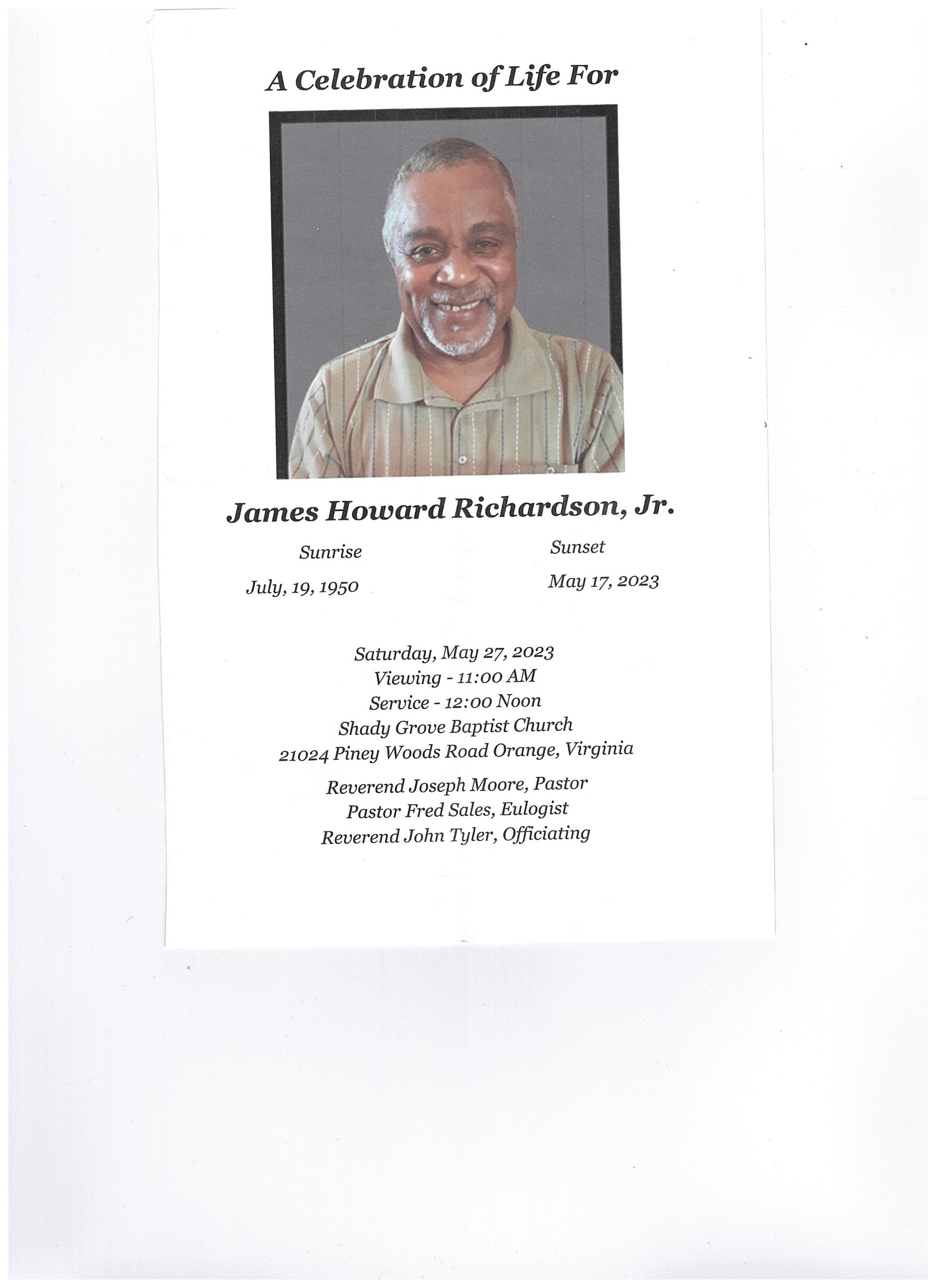 James Howard Richardson, Jr.