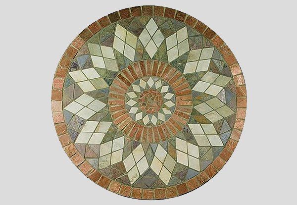 Natural stone flooring