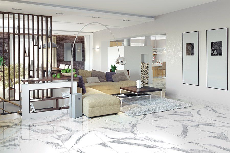 Tile flooring