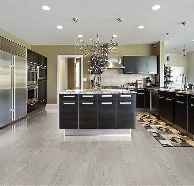Tile flooring
