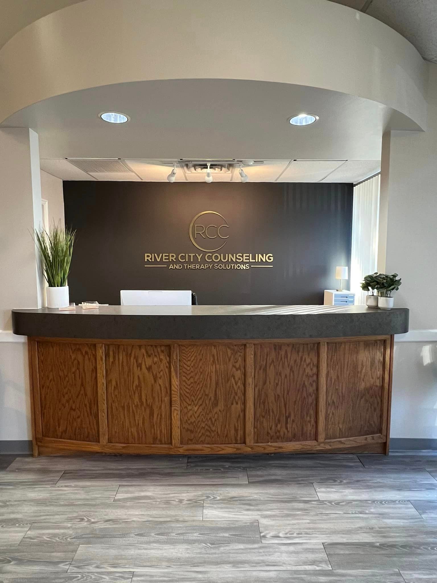 River City Counseling's reception area