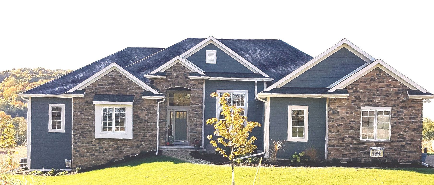 Brand new two story residential house