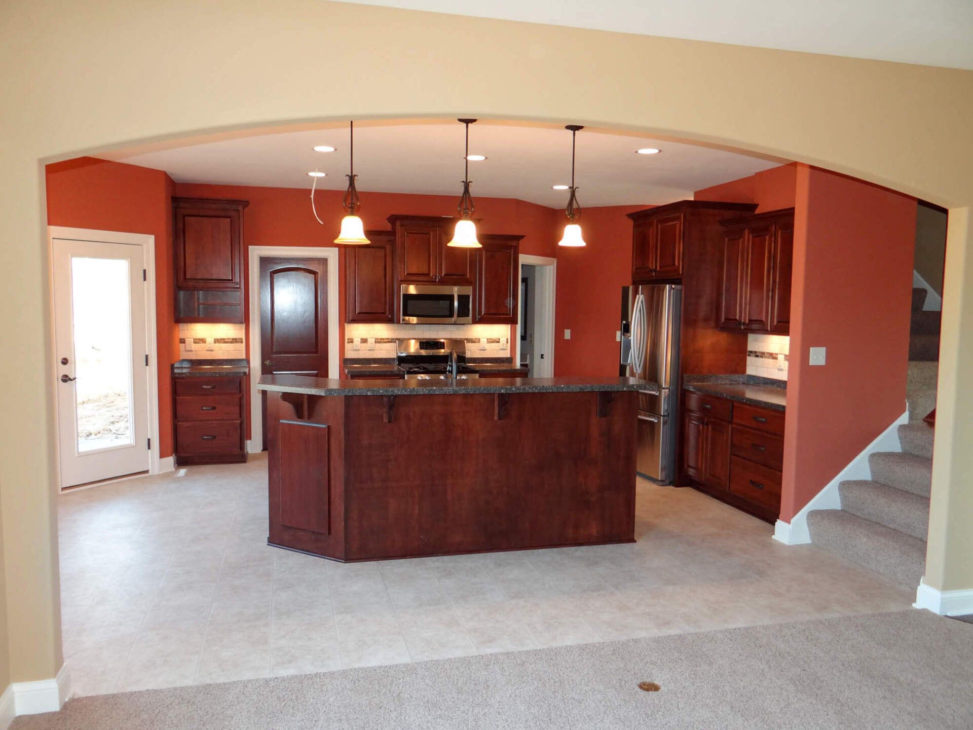 Modern traditional American kitchen design
