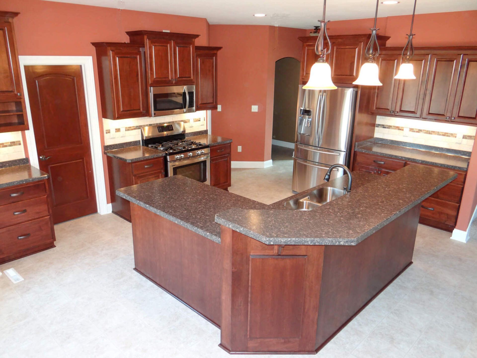 Modern traditional American kitchen design