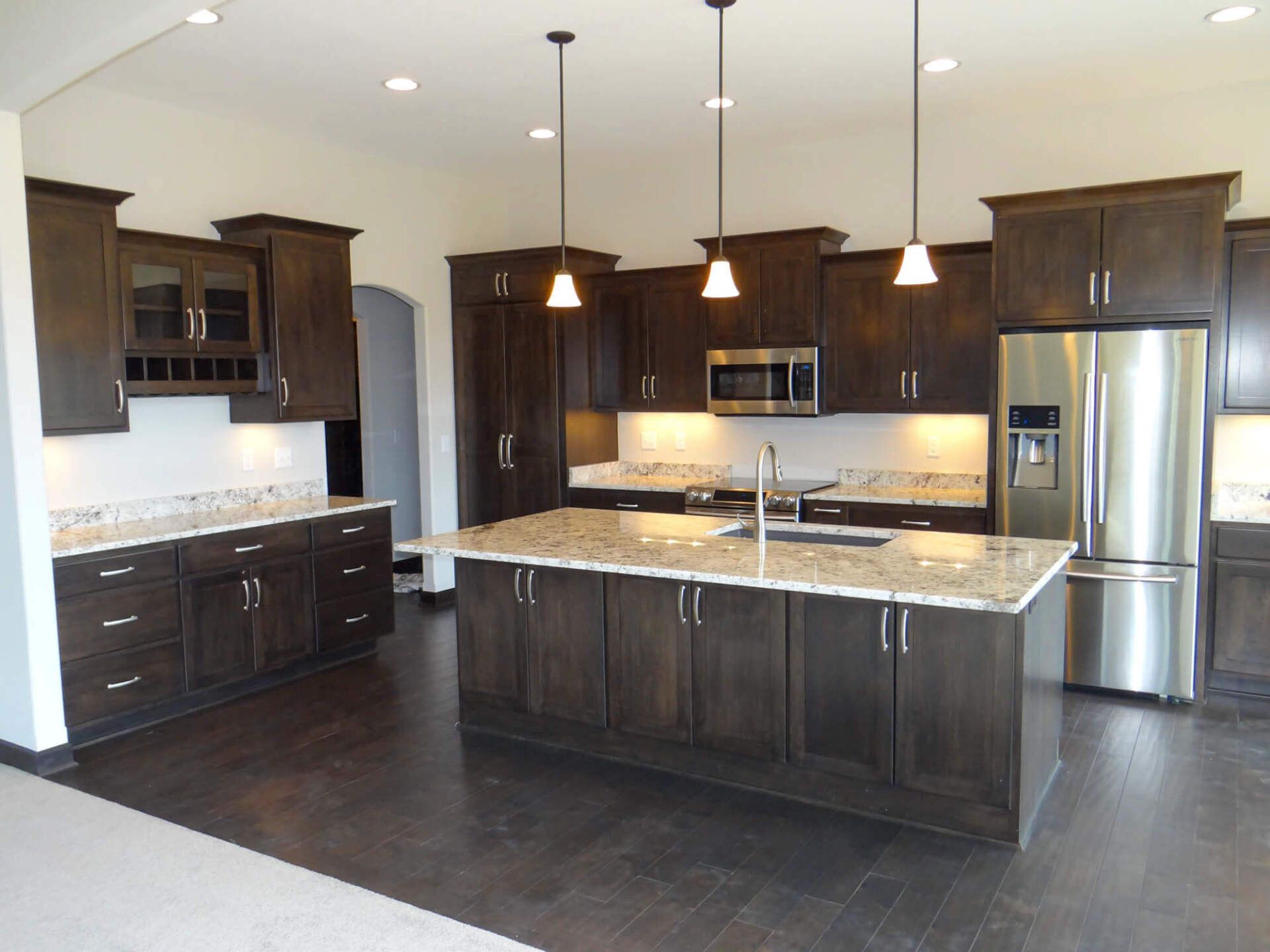 Custom kitchen cabinets