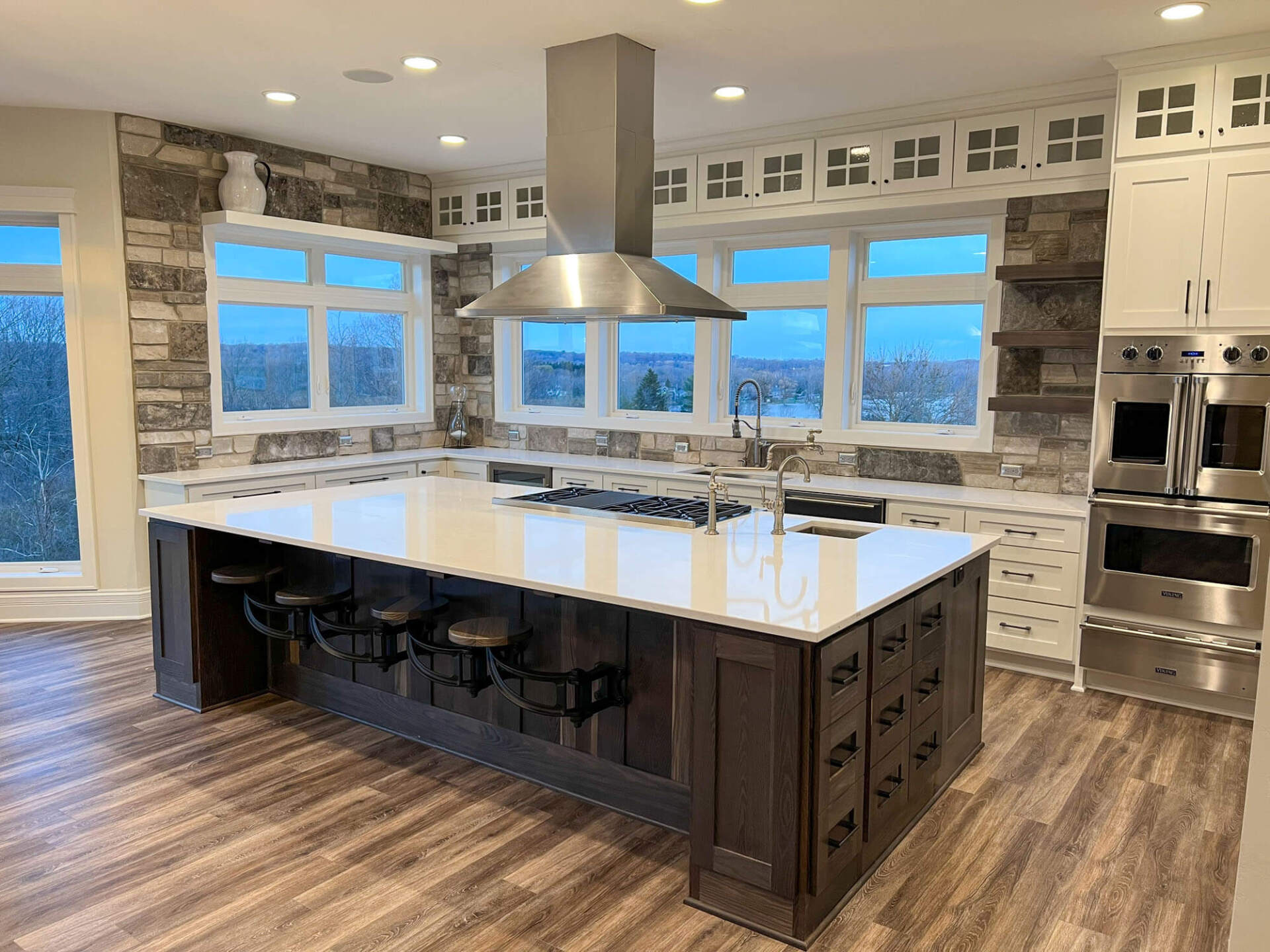 Large home kitchen
