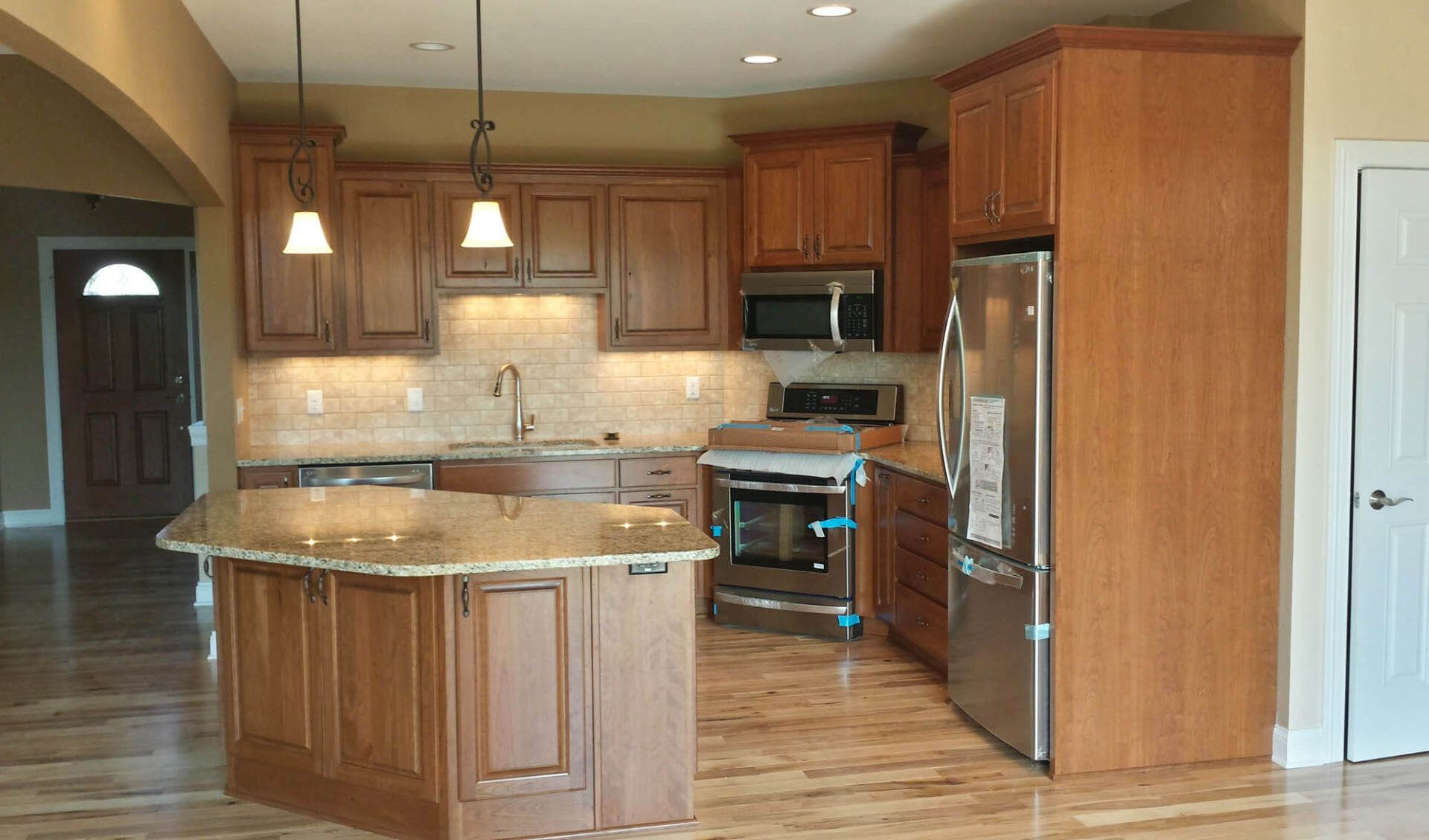 Large home kitchen