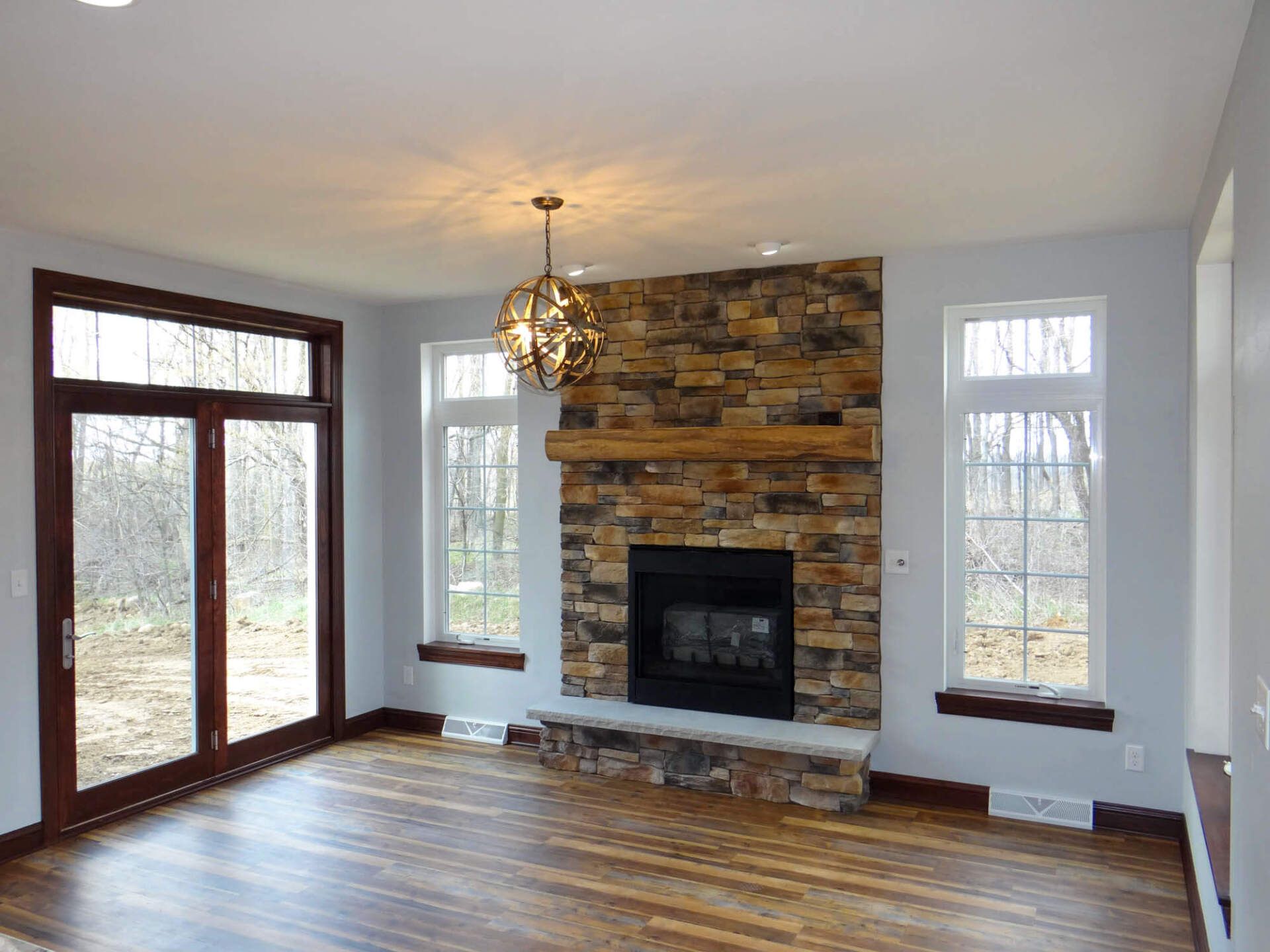 Stunning Living Room Interior in Luxury Home