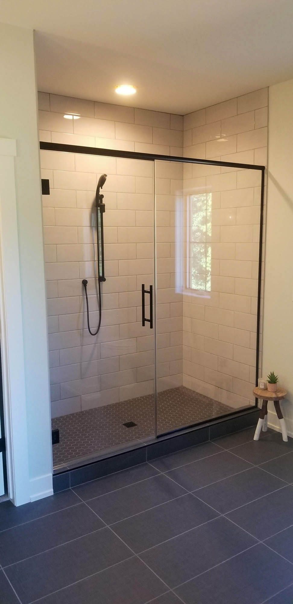 Shower glass doors
