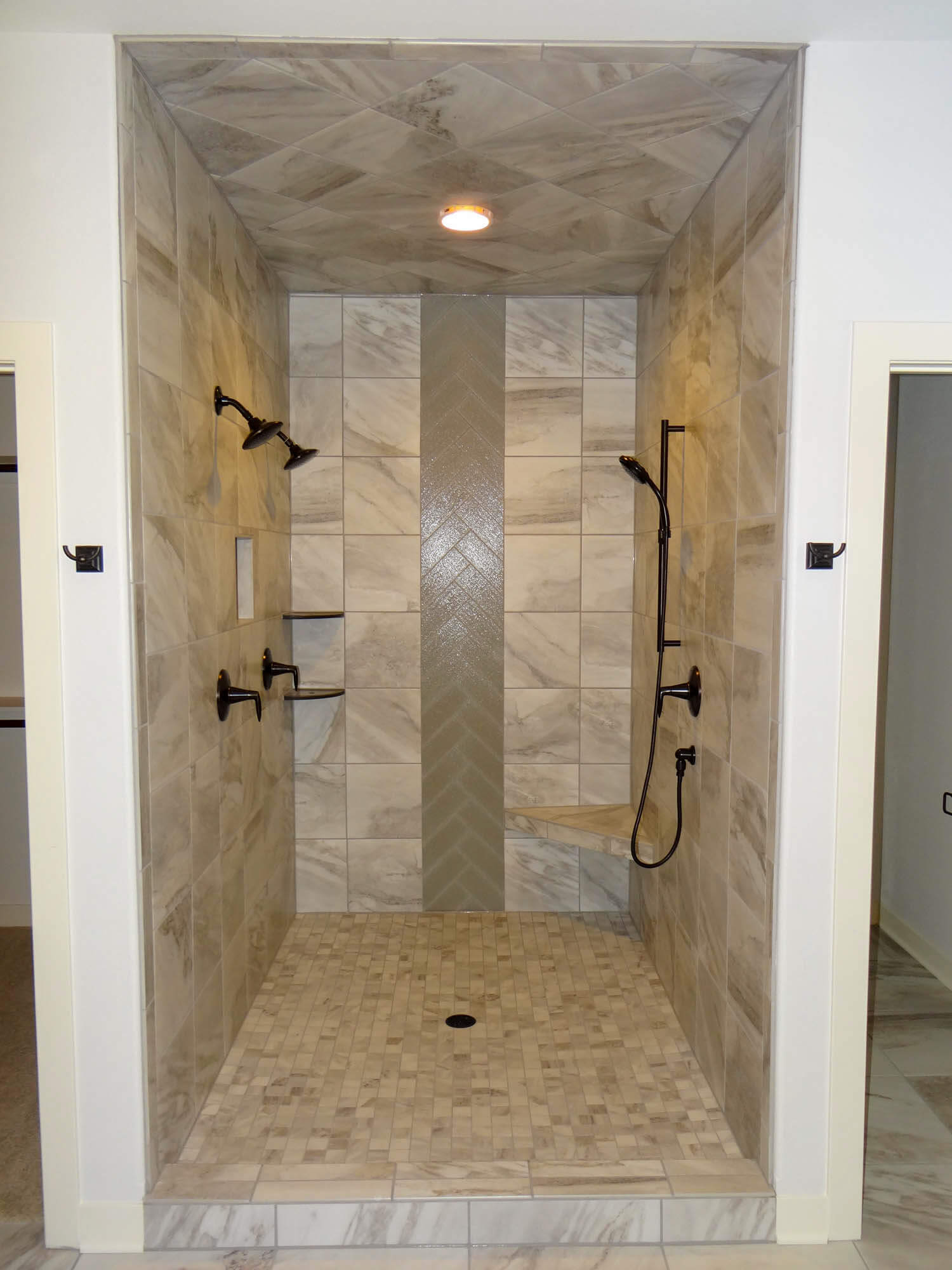 Luxury bathroom interior